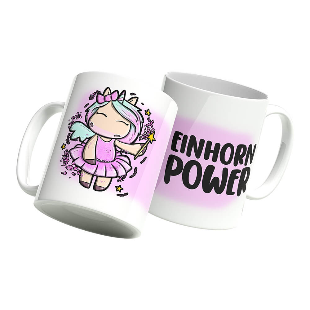 Tasse Einhorn Power - Einhorn Mina Tasse