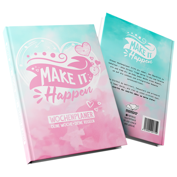 Dein Wochenplaner- make it happen