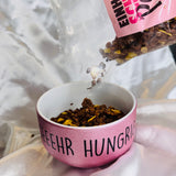 *Vorbestellung* funkelnde Glitzer-Müsli-Schüssel in rosa (500ml) zickig, süß und seeehr hungrig