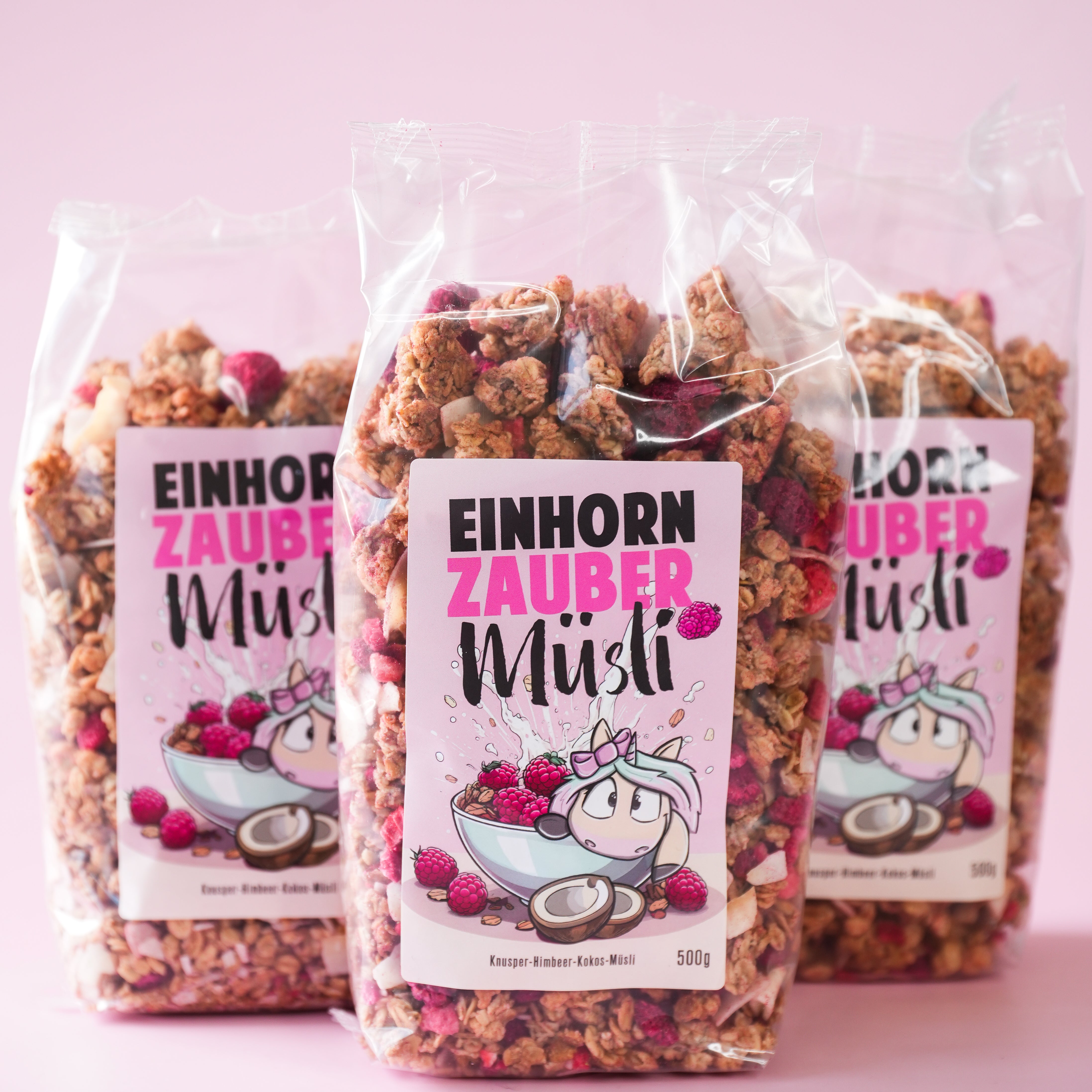 Minas Knusper-Himbeer- Kokos-Müsli 500g