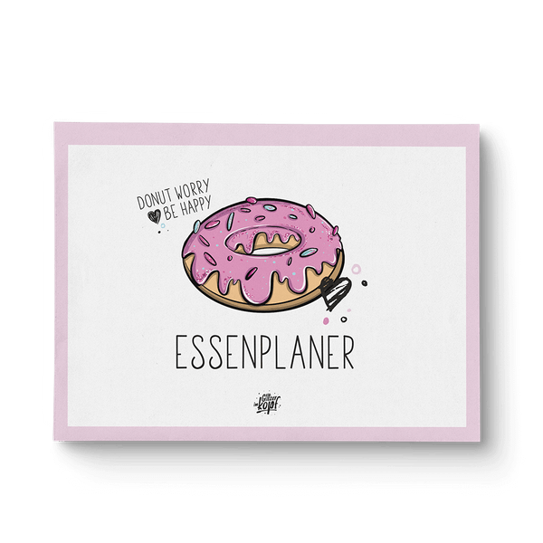 Essenplaner - Donut (A4)