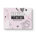 Wochenplaner Hakuna Matata A4 - Einhorn Mina Block