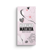 To Do Liste Hakuna Matata DIN Lang - Einhorn Mina Block
