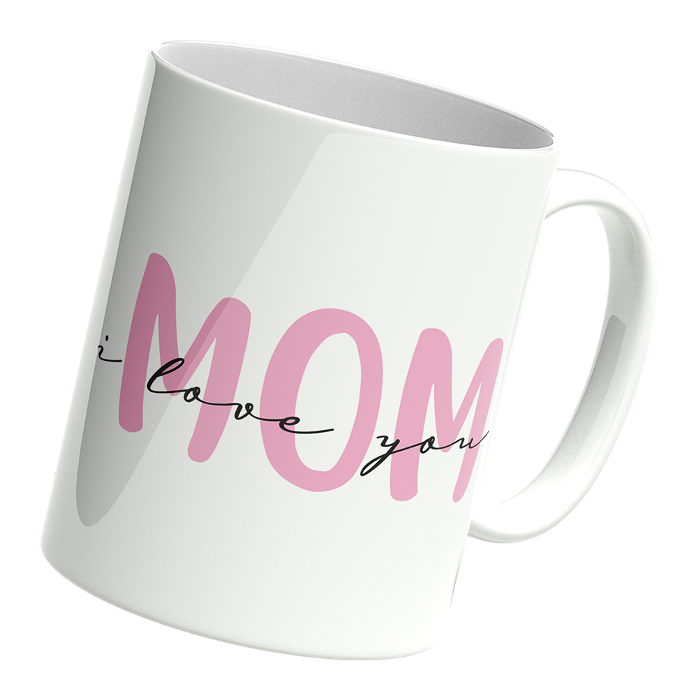 Tasse I Love You Mom - Einhorn Mina Tasse